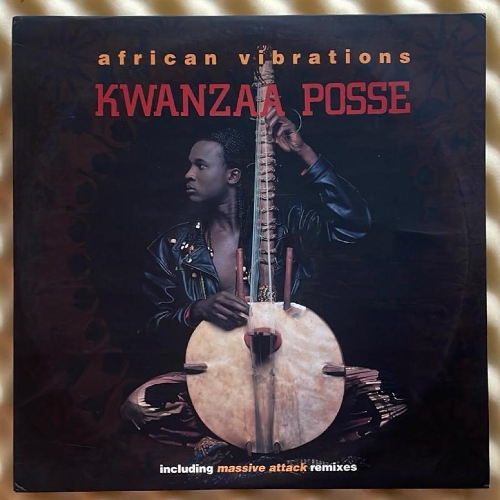 Piringan Hitam Vinyl African Vibrations Including Massive Attack Remixes Kwanzaa Posse