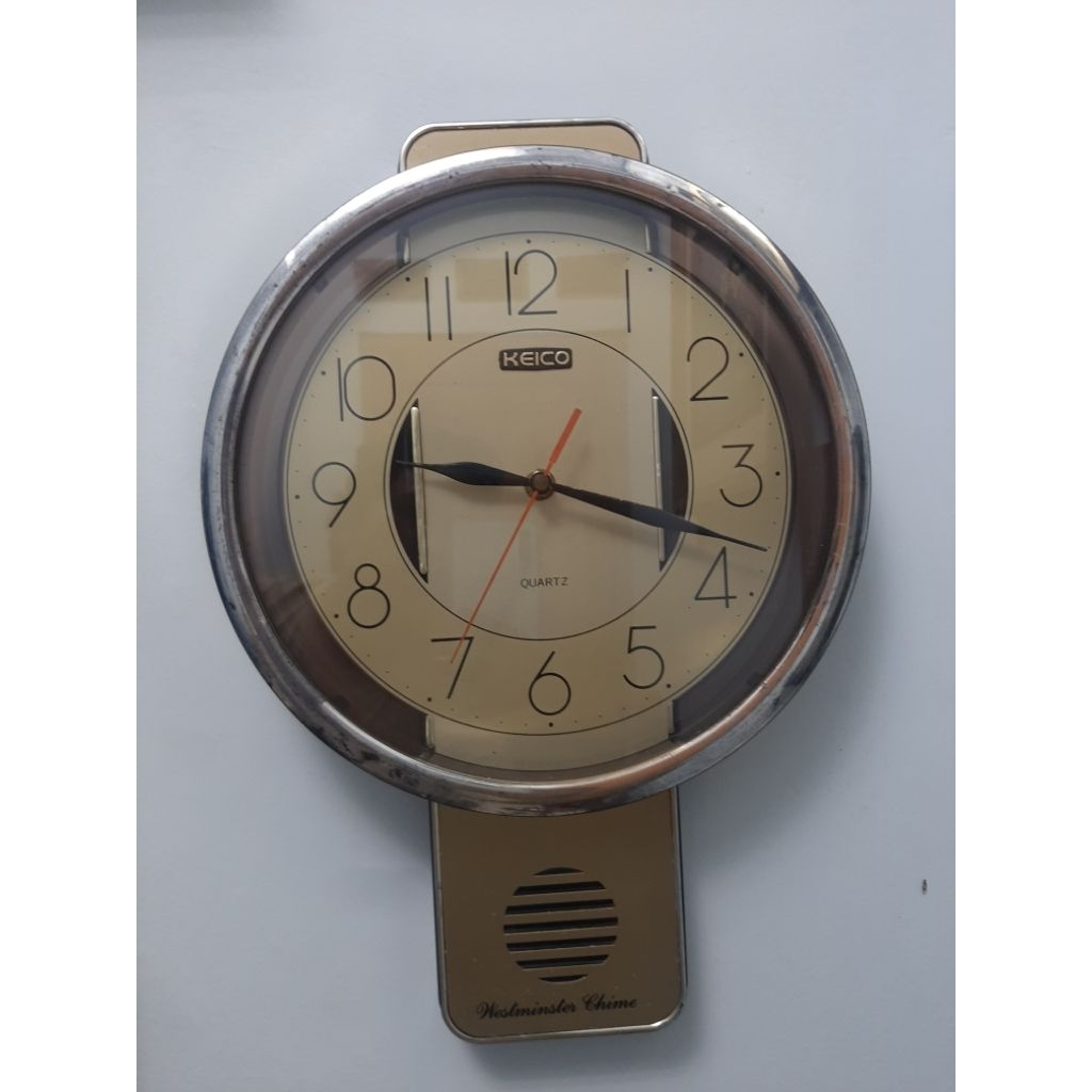 Jam dinding Melody KEICO mesin Tochigi JAPAN