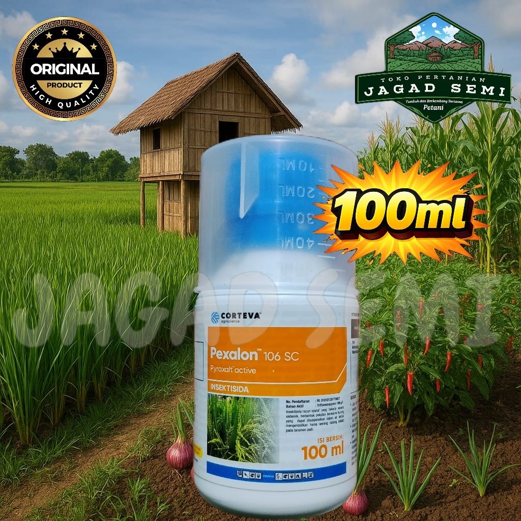 ORIGINAL ! 100ml INSEKTISIDA PEXALON 106 SC OBAT WERENG