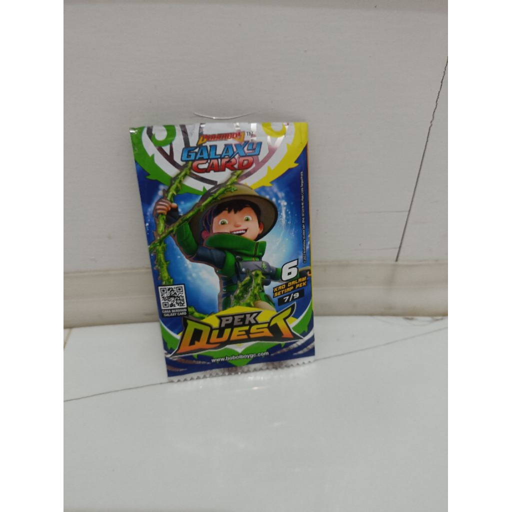 Boboiboy Galaxy Card Pek Quest 7/9