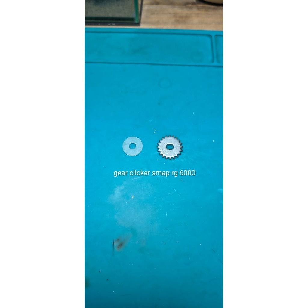 gear clicker set reel ryobi smap rg 6000 copotan bekas/second
