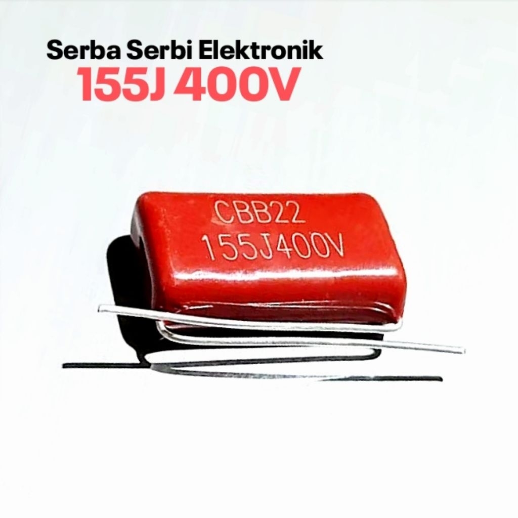 CAPASITOR MILAR 155 400V MYLAR 155J 400V