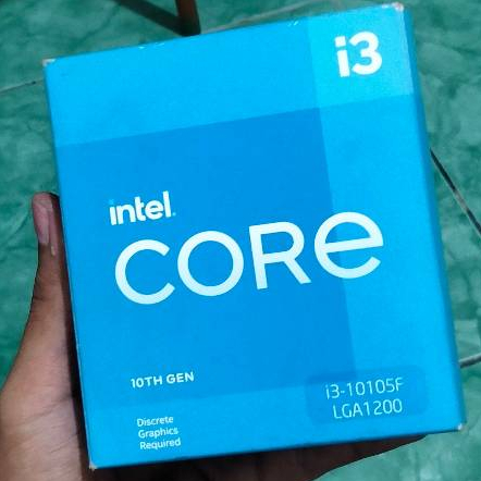 Processor Intel Core I3 10105F Box LGA 1200 Bekas