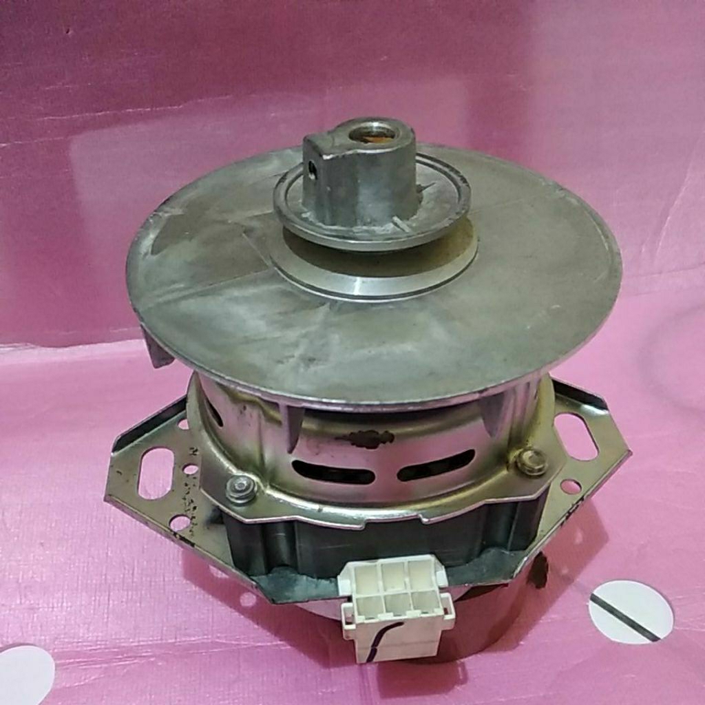 Dinamo pencuci mesin cuci 1tabung Top Loading POLYTRON  XQD -135 -A 135Watt ORIGINAL stok lama