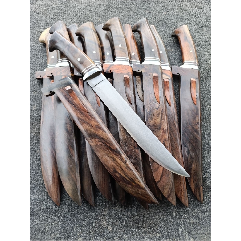 pisau | Golok Sembelih jagal Baja per sonokeling