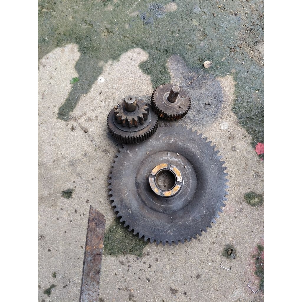 GEAR SETATER KAWASAKI KAZE R ORIGINAL BEKAS COPOTAN MOTOR