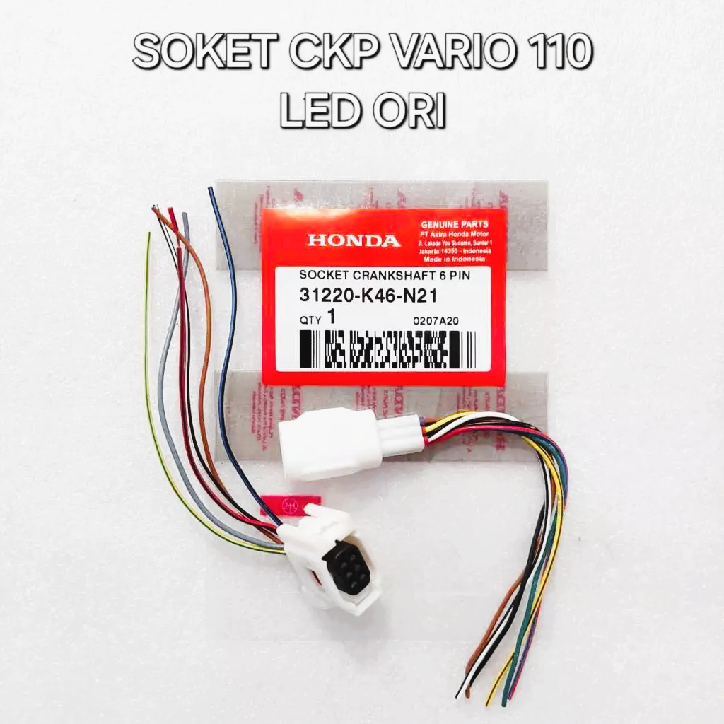 SOKET CKP VARIO 110 LED ORIGINAL 31220-K46-N21