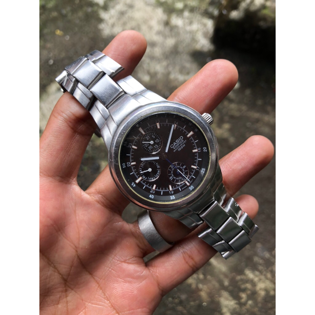 Casio Edifice Ef-305 Jam Tangan Second