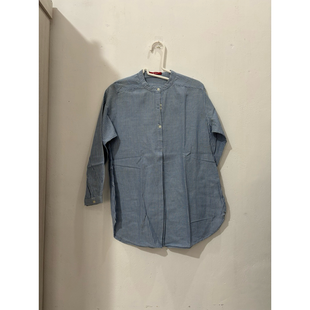 kemeja salur (preloved)