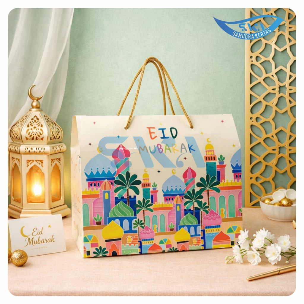 Box Hampers Idul Fitri Tas Kado Idul Fitri Premium/Box Hampers Ekslusif/Box Snack & Kue Idul Fitri