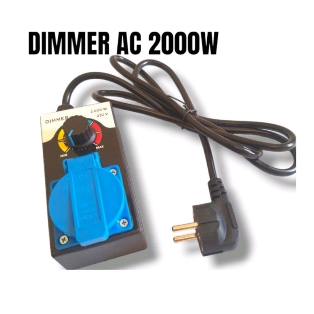 DIMER AC 2000 WAT PENGATUR KECEPATAN DIMMER 2000WAT DINAMO