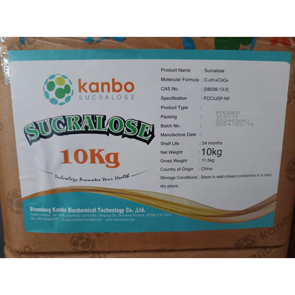 Sucralose Kanbo kemasan 10kg