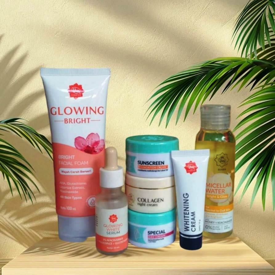 Paket Lengkap Perawatan Wajah Viva (7 pc) Hilangkan Flek Hitam, Bekas Jerawat, dan Noda dengan Efekt