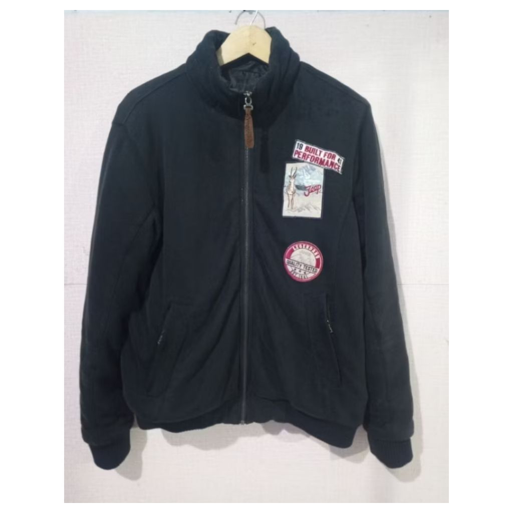 baju jacket sweater outdoor Jeep size L fit XL second
