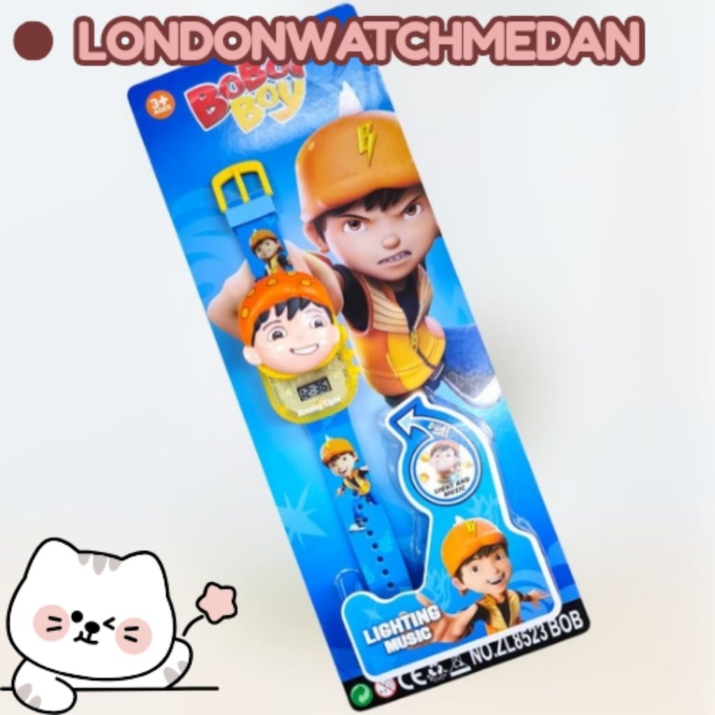 Jam Tangan Anak Musik Melodi Karakter Boboiboy