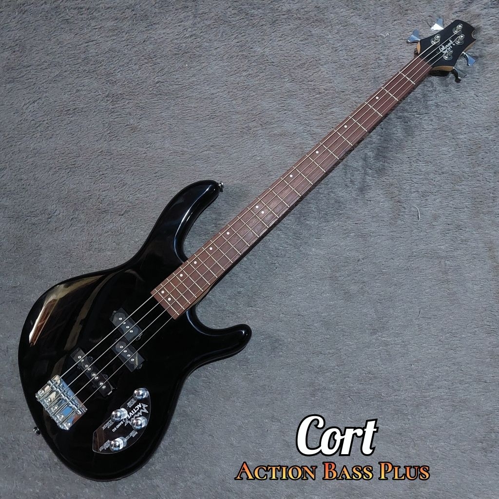 cort action bass plus aktif bass jazz bass precision bass original pastinya