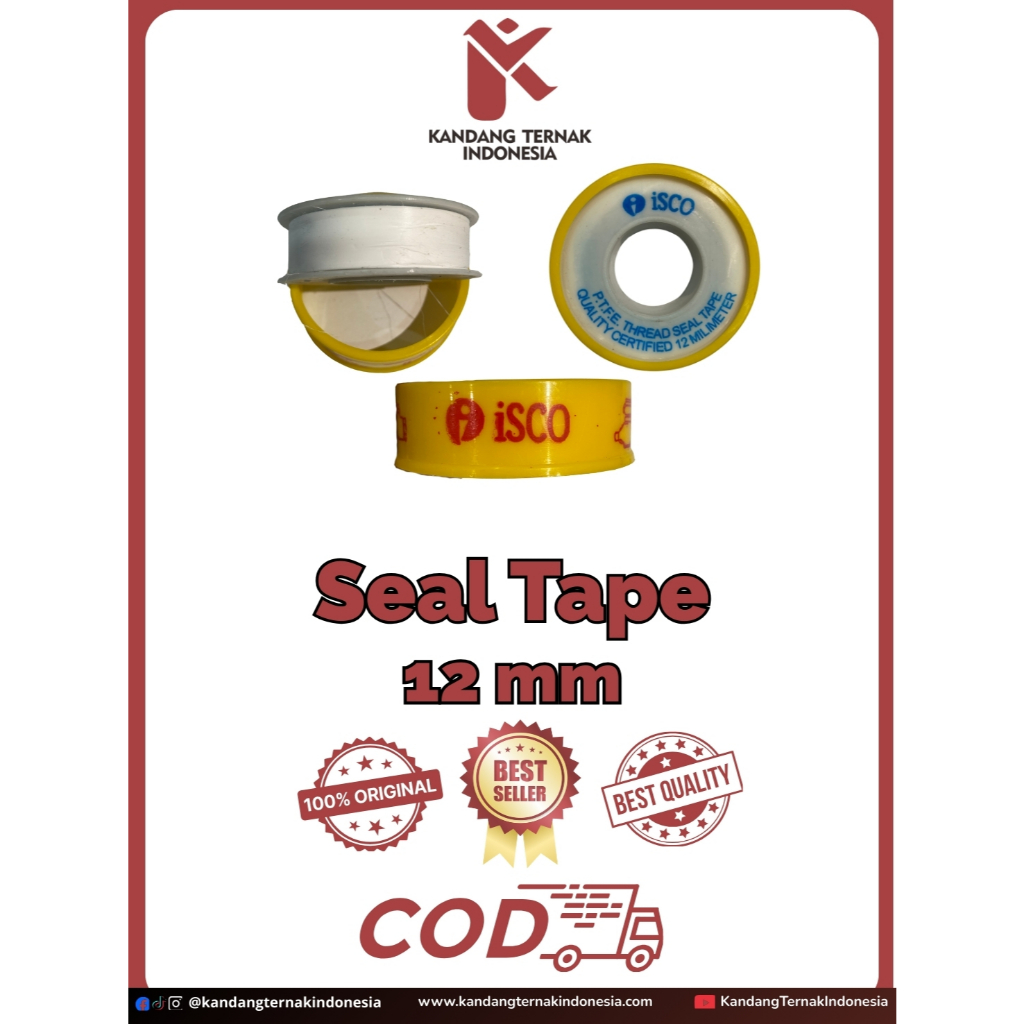 Seal Tape Sealtape - ISCO 12 milimeter