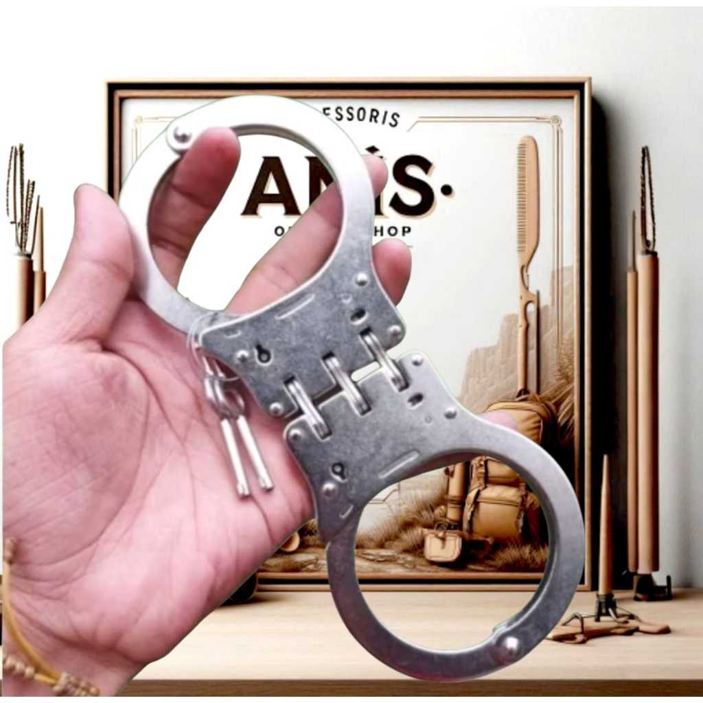 Borgol Tangan / Borgol Tangan Asli / Borgol Kepiting / Borgol Kupu-Kupu Borgol Tangan Import