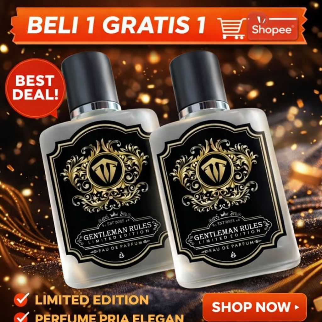 Promo Parfum Gentleman Rules – Beli 1 Gratis 1