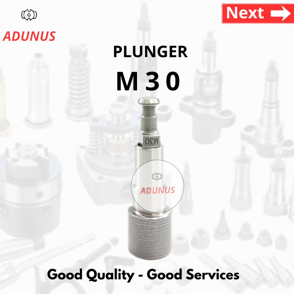 Plunger M30 Mesin Kubota Tractor D1105 Combine DC35