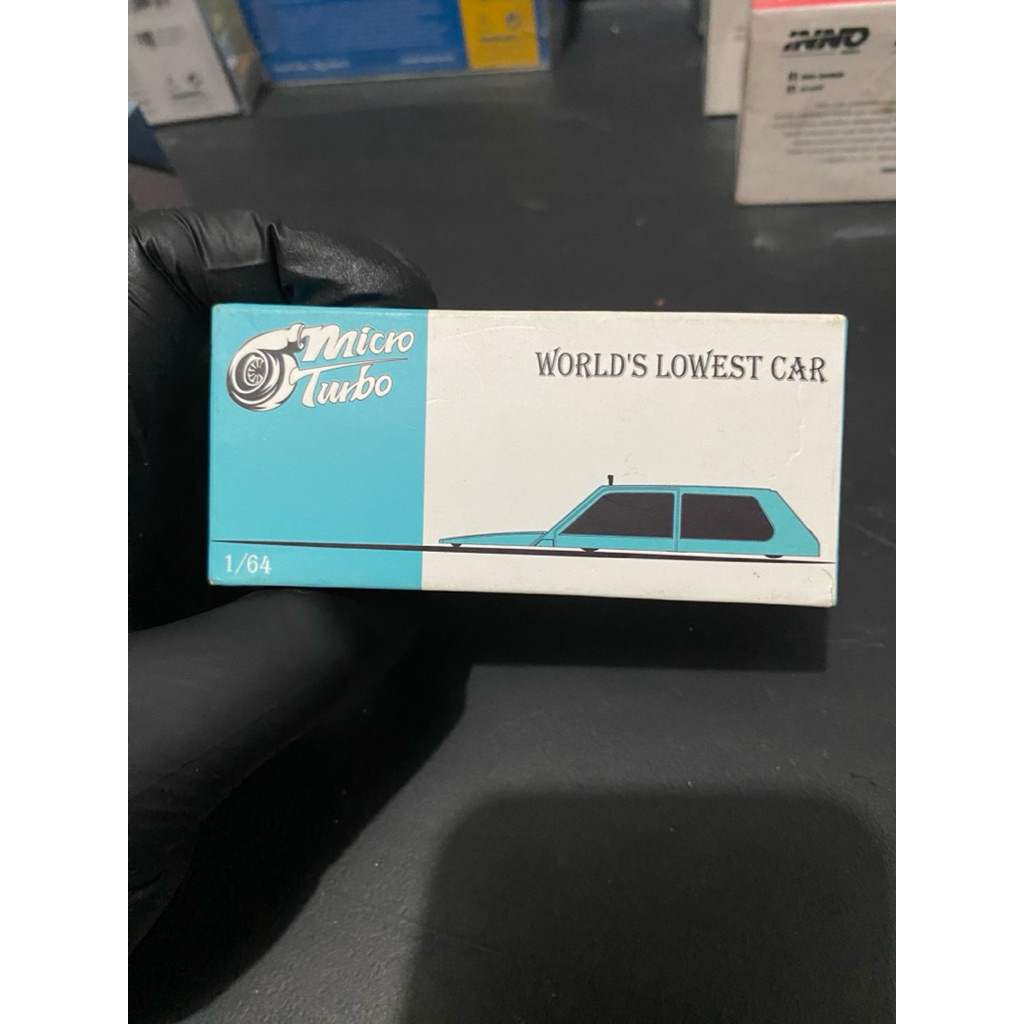 micro turbo lowest car diecast 1/64