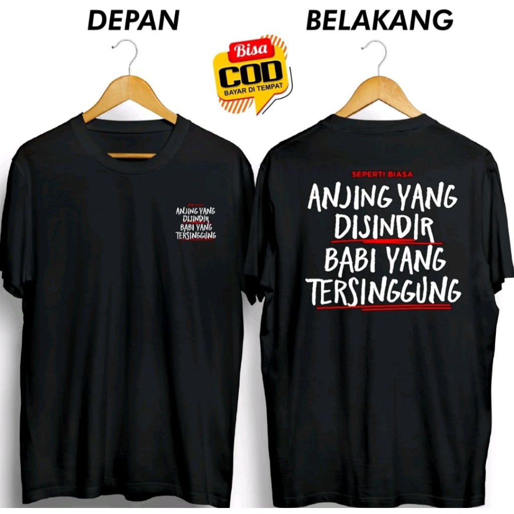 KAOS DISTRO BABI YANG TERSINGGUNG