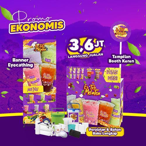 Paket Ekonomis Es Teh Melatea Indonesia Khusus Kak 6464-Banjar