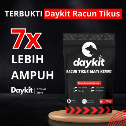 Daykit Racun Tikus Mati Kering Tanpa Bau