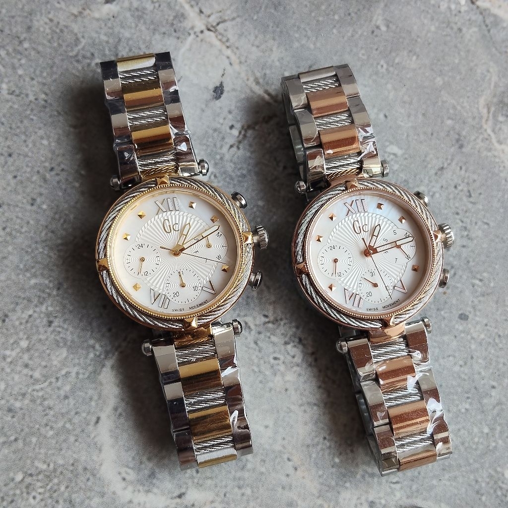 Guess Collection GC Y16015L5 Dual Tone Original Jam Tangan Wanita