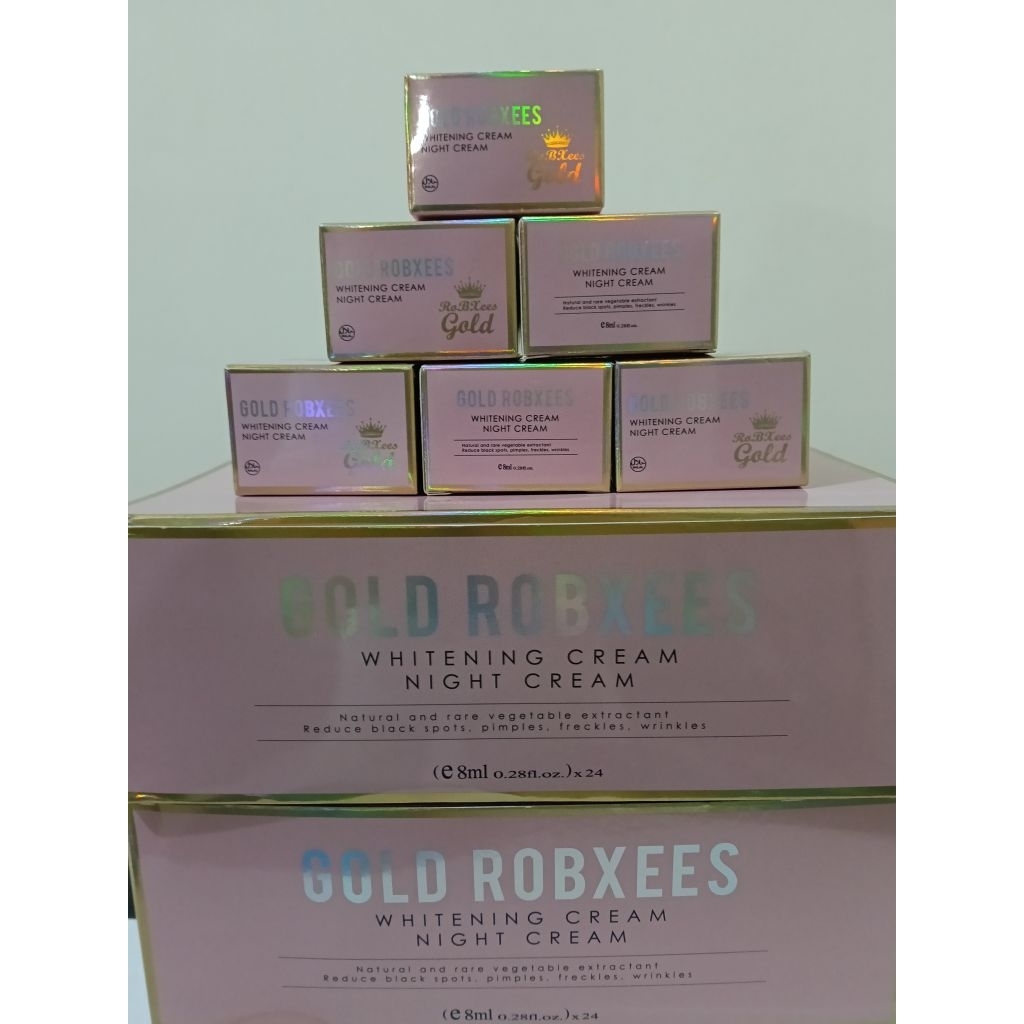 Robs Gold  whitening YS Medical Night/Malam original 100% Gold Robxees
