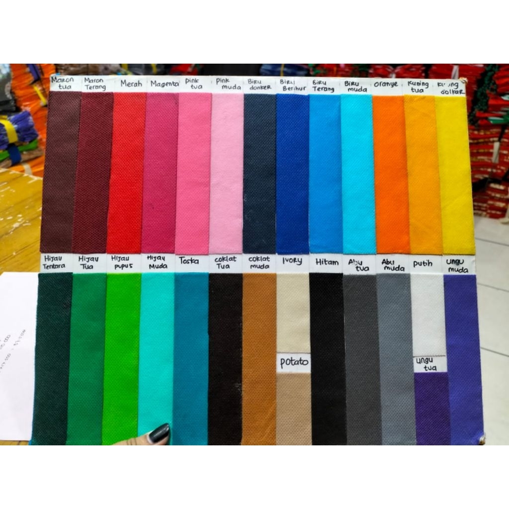 kain spunbond 100gsm harga /m