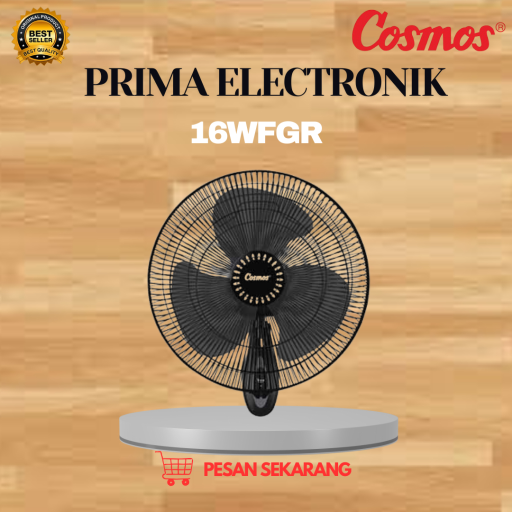 COSMOS KIPAS ANGIN DINDING - 16 WFGR 16"/16WFGR/16-WFGR/KIPASADAREMOTE/100% ORIGINAL/GARANSI RESMI