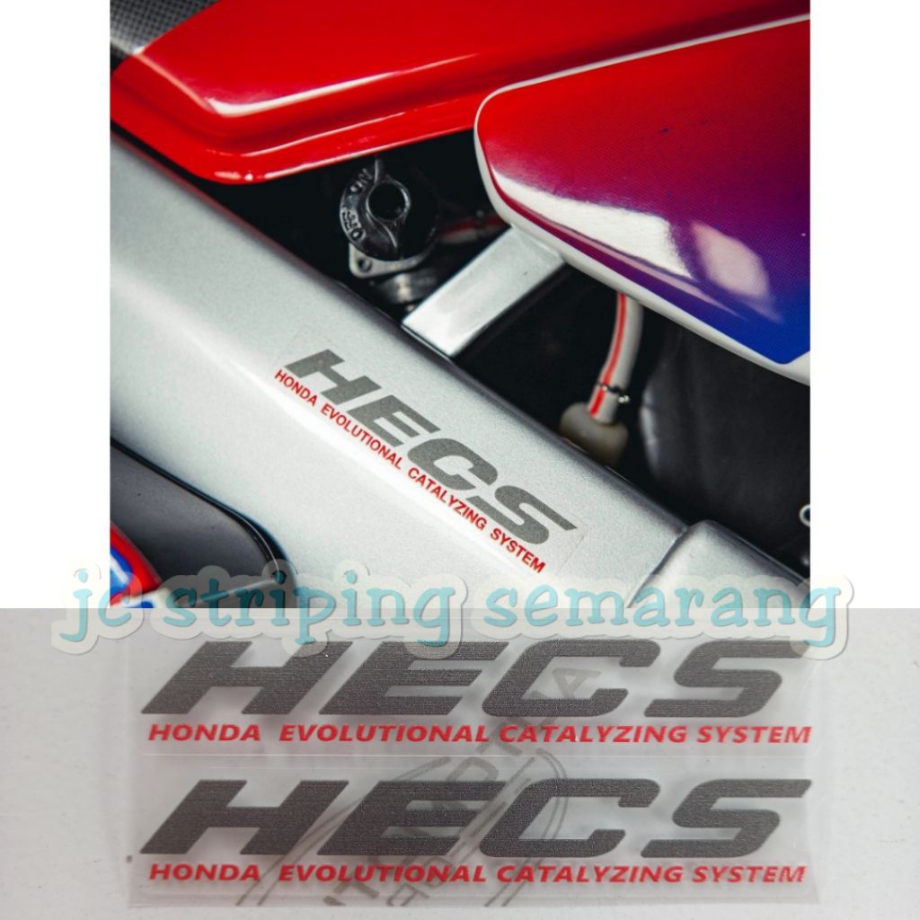 sticker HECS rangka nsr sp transparan