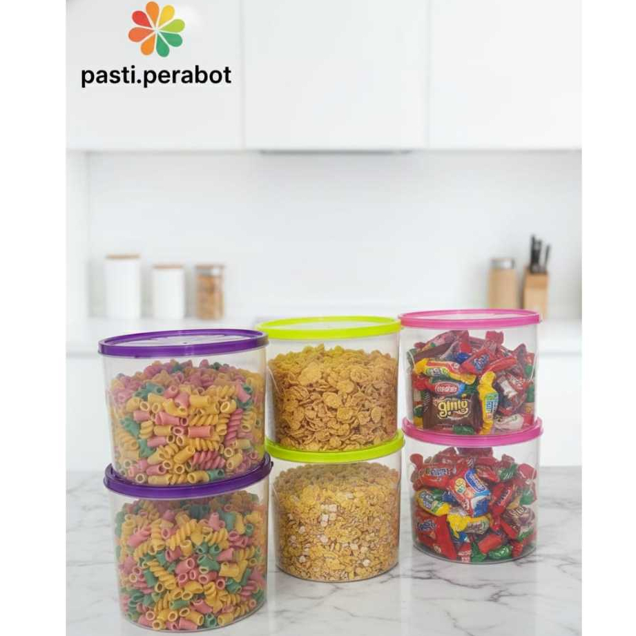 TOPLES KMP MUTIARA /  TOPLES SEALWARE / TEMPAT KUE KERING /  TOPLES PLASTIK BULAT / TOPLES PLASTIK B