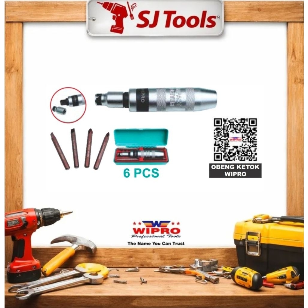 Obeng Ketok Set WP3106 Wipro