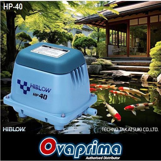 Techno Takatsuki HP-40 Hiblow High Performance Air Pump Blower Aquarium/Kolam/Limbah HP40