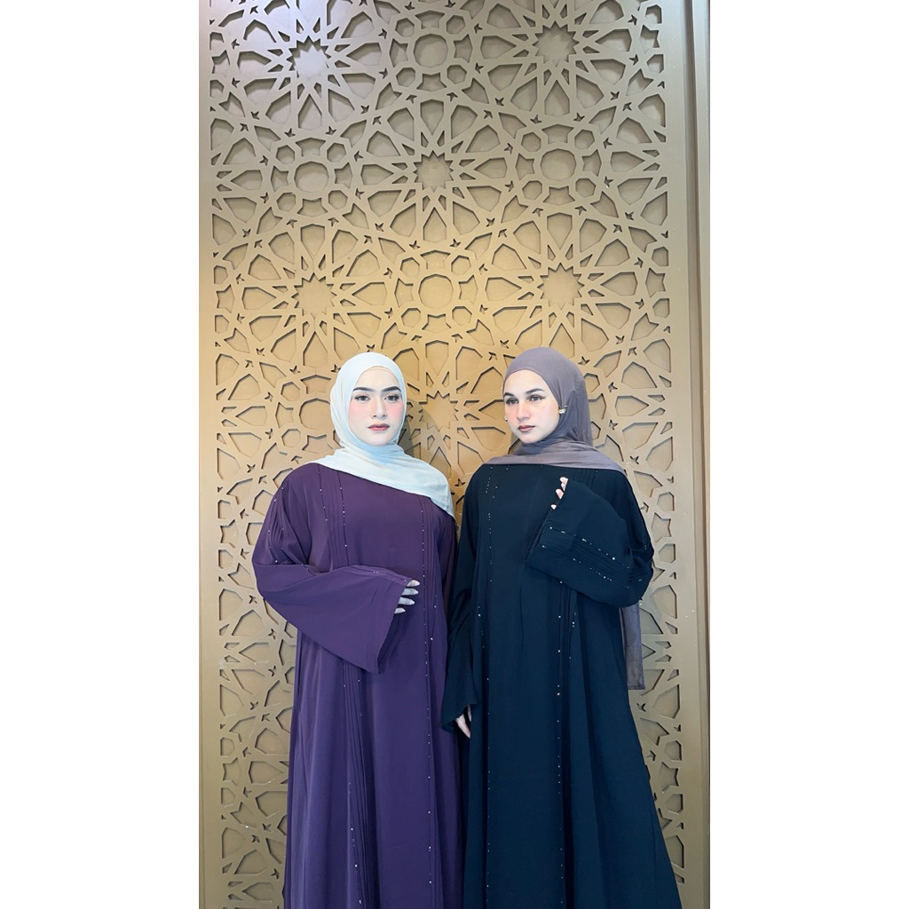 JAZILAs | Abaya Obsanel Bahan Super Black Anti UV | Abaya Dayli dan Pesta | Abaya Umroh