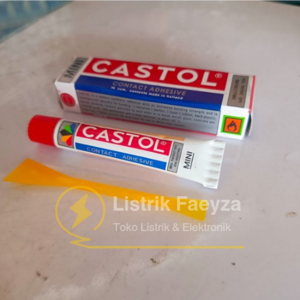 Lem Castol Mini / Lem Kuning Castol