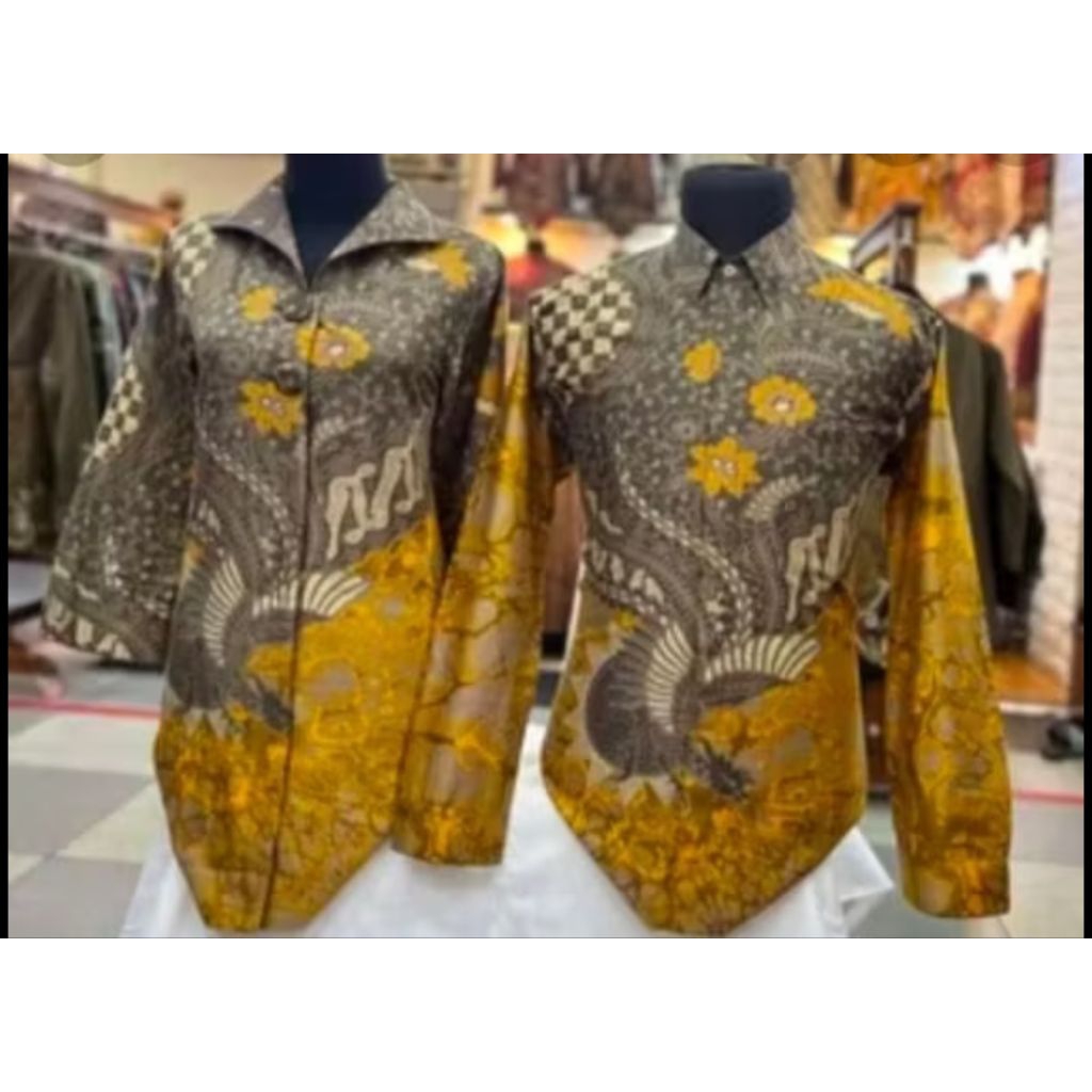 Baju Batik Tunik Premium | Batik Tunik Couple | Batik Tunik Modern | Batik Sarimbit | Batik Katun La