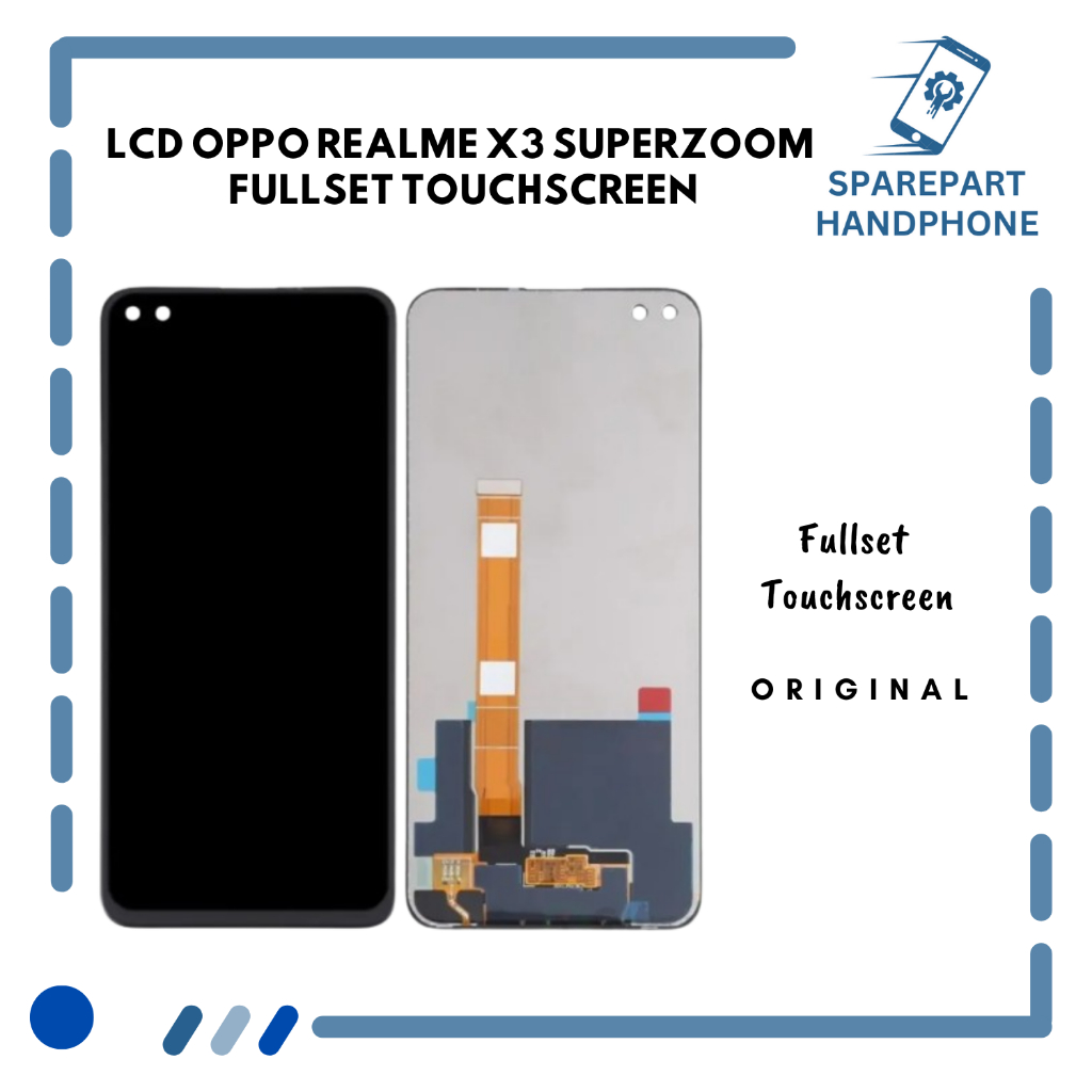 LCD OPPO REALME X3 SUPERZOOM  Fullset Touchscreen