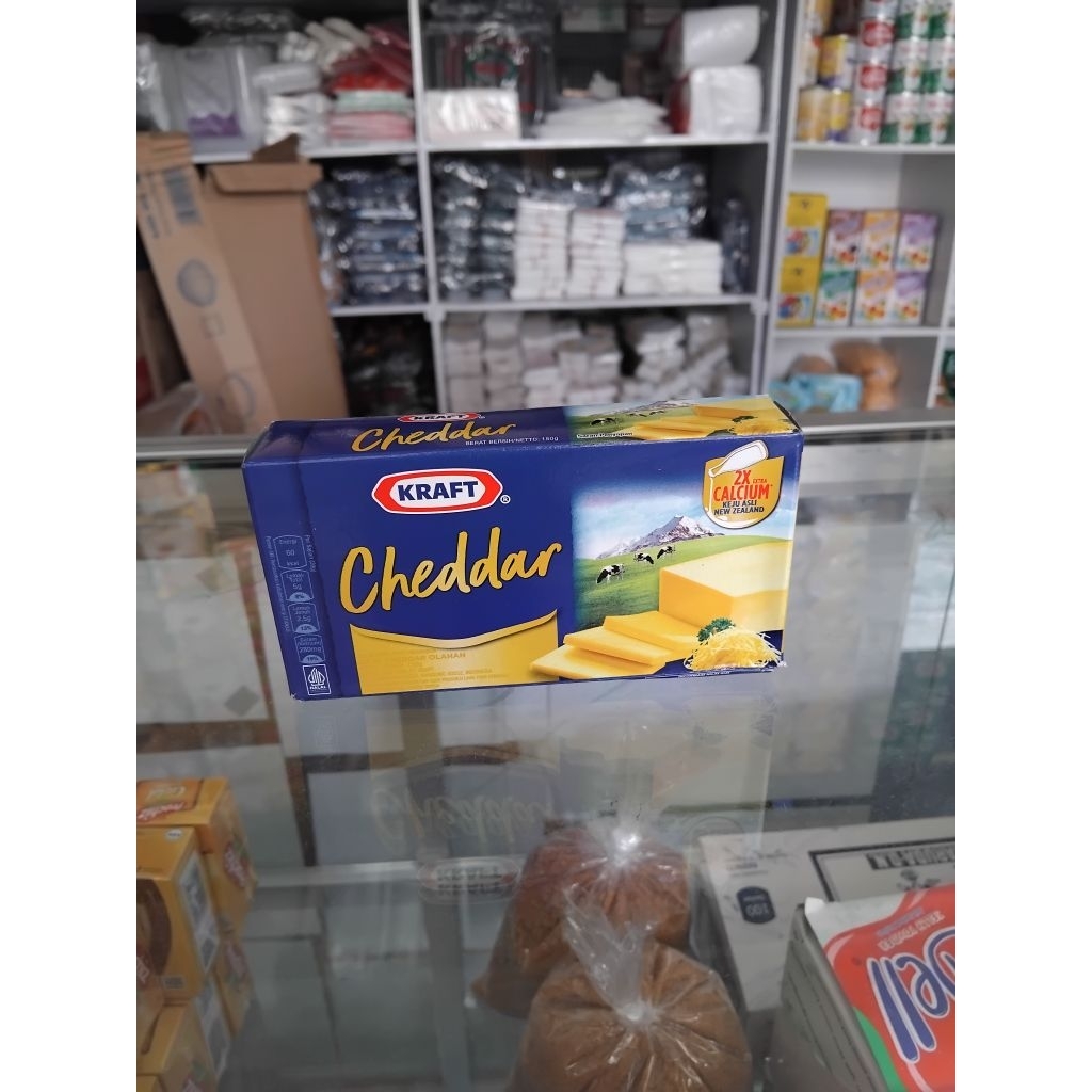 KEJU Kraft Cheddar 150 gr Mudah Dibentuk, Topping Favorit, Aroma Khas