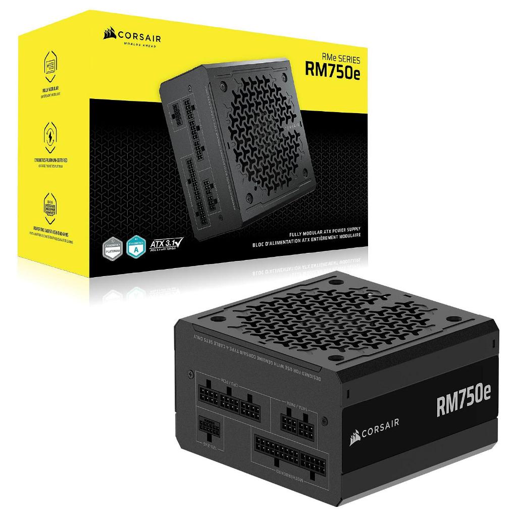 CORSAIR RM750e | PSU 750W 80+ Gold Fully Modular