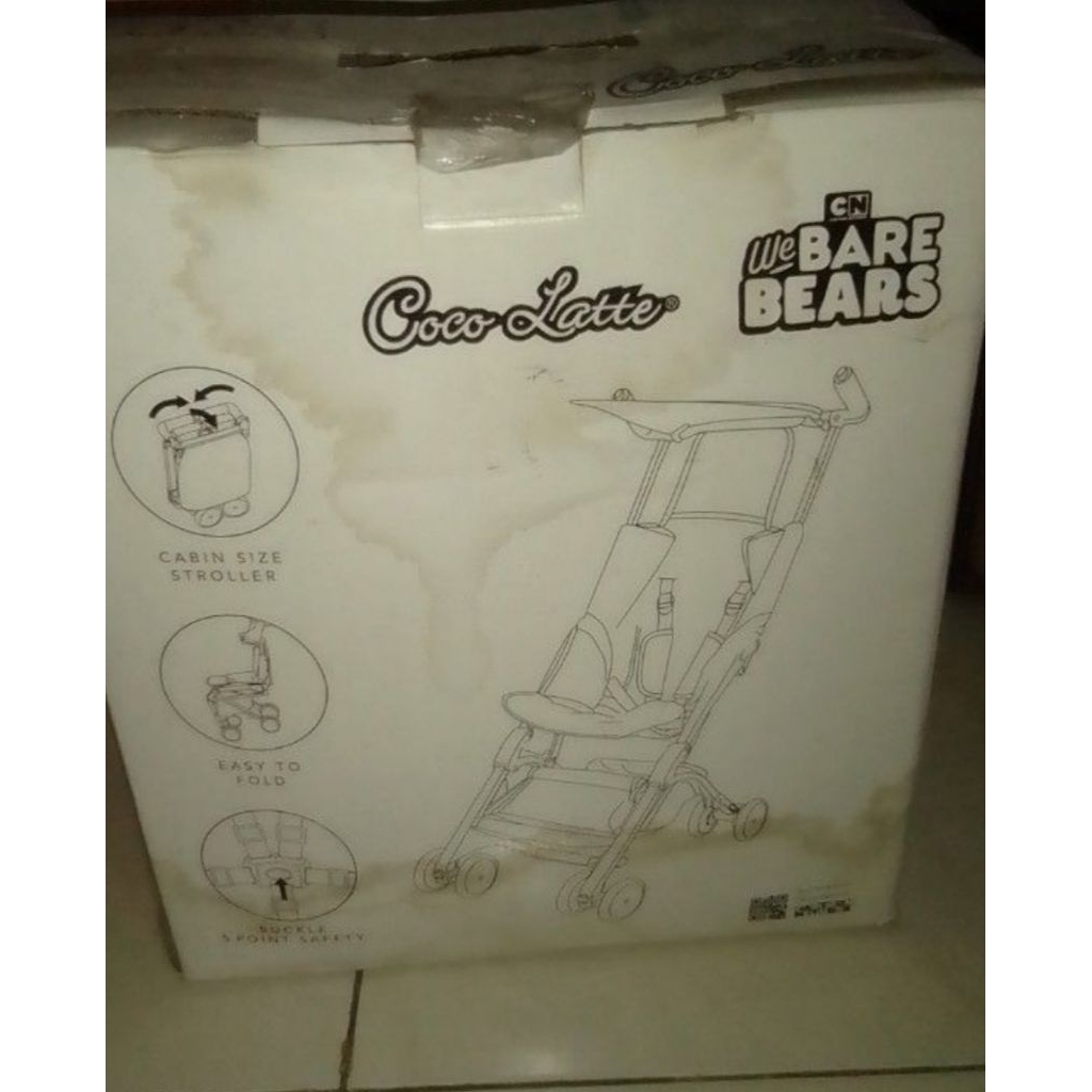 Stroller Cocolatte Pockit Urbini Bare Bears