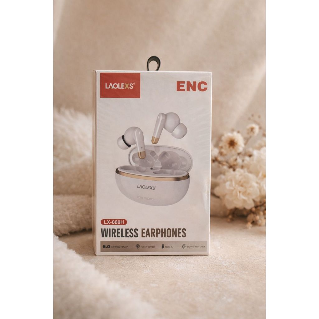 Laolexs TWS Bluetooth 5.3 Earbuds Noise Reduction Bass Gaming Music