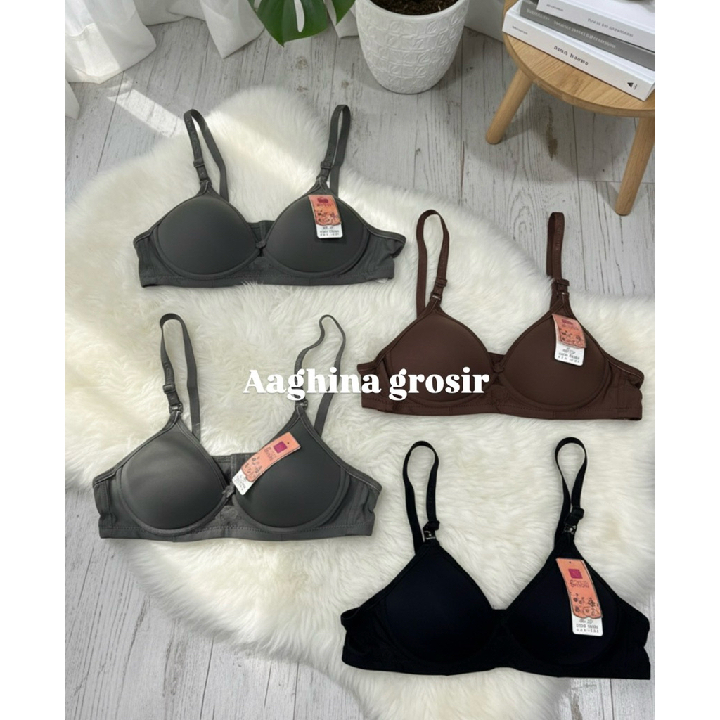 BH/BRA SIMIQI CUP SEDANG/CUP A KAIT 3 TANPA KAWAT - BH SIMIQI A5 CUP SEDANG TANPA KAWAT