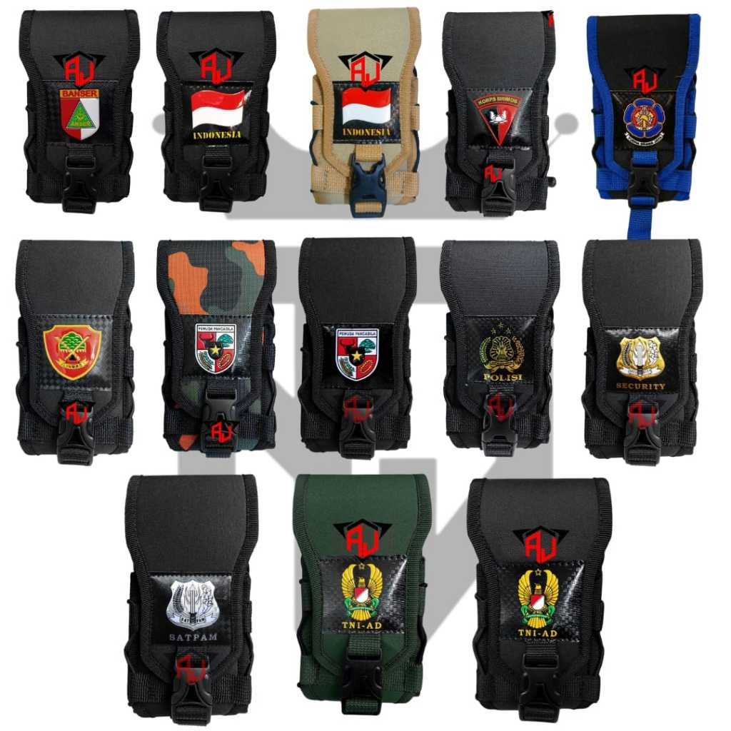 Sarung Hp Tactical Sarung Hp Pinggang Tactical Double Slot