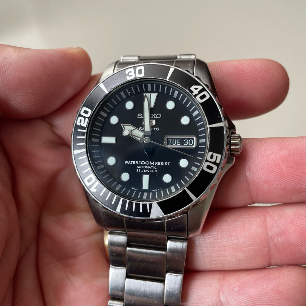 Seiko 5 SNZF17K1 sea urchin original