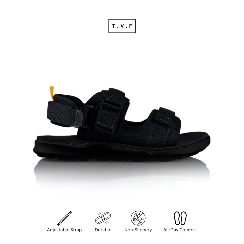 TVF Footwear - Sandals Gunung - Prau (Black)