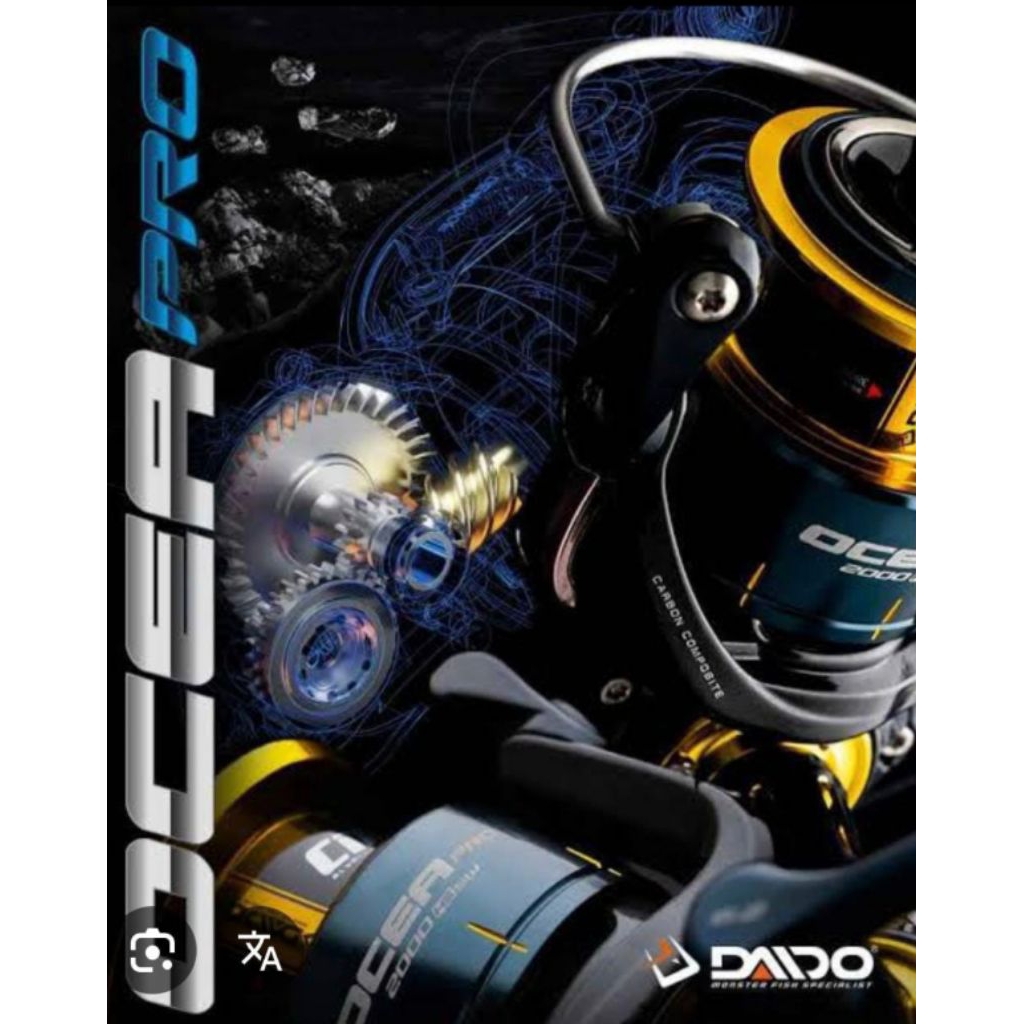 Reel Daido Ocea Pro dan Daido Hydra Pro PS SW 1000 2000.3000.4000