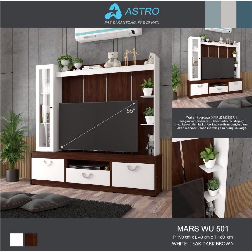 BUFFET TV/RAK TV 55 INCH BANJARMASIN